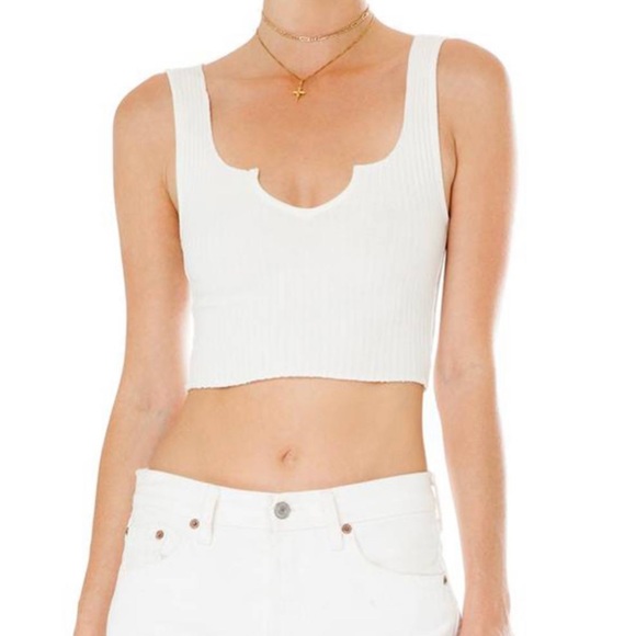 COPY - ARE YOU AM I Kofi tank in white - Picture 4 of 5